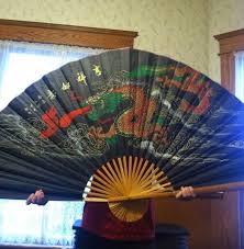 Huge Chinese Decor Fan Chinese Decor Fan Decoration Chinese Party Decorations