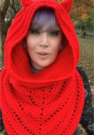 Olive Wild Oleander Hooded Scarf Now Available