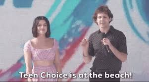 Read {4} david dobrik from the story vlog squad ; Lucy Hale David Dobrik Gif By Fox Teen Choice Find Share On Giphy