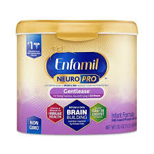 Enfamil Gentlease Neuropro Baby Formula 20 Oz Powder Reusable Tub