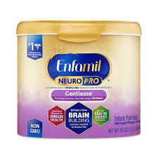 enfamil gentlease neuropro baby formula 20 oz powder reusable tub