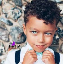 Beautiful Mixed Kids On Instagram Theo 6 Years Mom Portuguese Irish Dad Bajan E Cute Hairstyles For Kids Toddler Boy Haircuts Boys Curly Haircuts