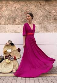 Soprano Dress In Magenta Color Formal Dresses Long Formal Dresses Dresses