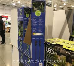 Naturally Solar Torch Pathway Lights 2 Pack Costco Weekender