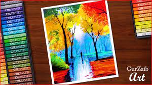 Shop soft pastels, oil pastels, pastel pencils, & more. Oil Pastel Nature Easy Oil Pastel Nature Scenery Drawing Novocom Top