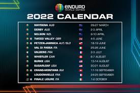 July marks the beginning of second half of the year. 2022 The Biggest Ews Calendar Ever 04 June 2021 News From Enduro World Series