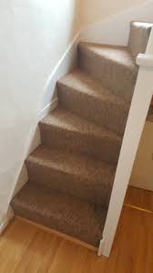 Commercial Rated Felt Back Cord Carpet Fitted To A Stairs And Landing Ideal For A Rental Property Or A Property Whe Carpet Stairs Stairs Design Carpet Fitting