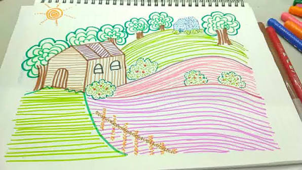 CLASE 3. TÉCNICA PUNTILLISMO Y RAYADO. TERCER Y CUARTO GRADO | Artes  "Tierra y Libertad" | Facebook