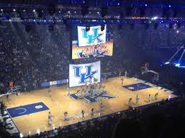 rupp arena section 215 row c home of kentucky wildcats