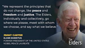 President Carter exemplified the leadership we need