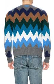 Moncler Zig Zag Sweater Multi Colored Garmentory