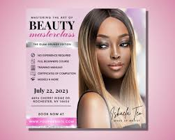 Buy Beauty Masterclass Flyer, DIY Flyer Template Design, Makeup Course  Flyer, Makeup Training Flyer, Makeup Artist Flyer, Premade Instagram Post  Online in India