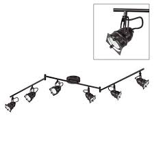 Hamilton 6 Light Bronze Swing Arm Led Track Light Kit 3t193 Lamps Plus Track Lighting Kits Led Track Lighting Track Lighting