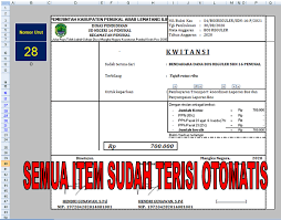 12:01 setelah sebelumnya saya membagikan contoh rkas bos 2020 format excell dan format konsep rkas pembagian triwulan ke bulan format excel maka pada kesempatan ini saya akan membagikan contoh aplikasi kwitansi otomatis. Aplikasi Kwitansi Laporan Dana Bos Terbaru Terbilang Otomatis Darisd Com