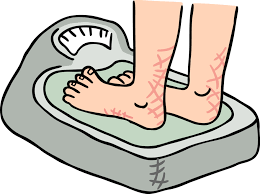 Balance Scale Measures Weight Vector Image Measuring body height weight and size for baby vector. balance scale measures weight vector