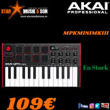 Maybe you would like to learn more about one of these? Star Musik Et Son Oi Le Clavier Maitre Akai Mpkminimkiii Est En Stock Limite Chez Star Musik Et Son Depechez Vous Lien Direct Https Starmusiketson Re Home 4771 Akai Mpkminimkiii Clavier Usb 25 Notes Pads Html Akai