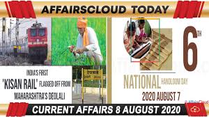 0%0% found this document useful, mark this document as. Top Current Affairs 8 August 2020