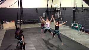 bungee dance fitness at the aerial
