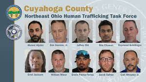 10 men arrested in North Olmsted, Ohio, human trafficking sting