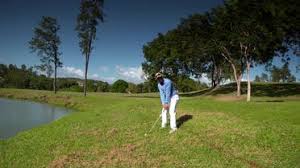 Ball number 3 is in the middle of the path leading to the bridge. Penalty Areas