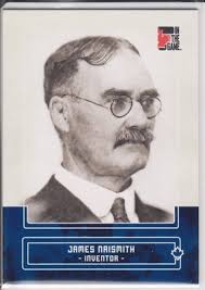 41 JAMES NAISMITH 2011 Canadiana ITG In The Game Sapphire, 1/50 NBA  Basketball