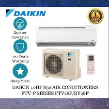 Daftar harga ac daikin baru dan bekas termurah 2021 di indonesia. Daikin 1 0hp Non Inverter Aircond R32 3 Star Ready Stock Fast Shipping Ftv28p Rv28f