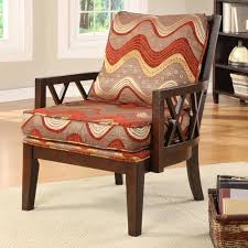 Hokku Designs Stockport Cotton Arm Chair Upholstered Accent Chairs Furniture Accent Chairs