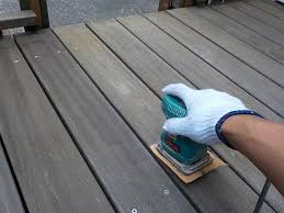 ウッドデッキ塗装】オスモウッドステインプロテクターを使用 - 大田区で外壁塗装・屋根塗装・ペンキ塗り替えならサンカラー｜品川区・世田谷区・目黒区