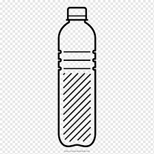 Berupa botol minuman yang bisa dibawa ke mana saja dengan pemakaian ulang namun tetap ramah lingkungan. Botol Air Botol Plastik Buku Mewarnai Botol Daur Ulang Monokrom Botol Plastik Png Pngwing
