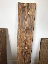 altholz stil gerustbohle fichte strukturiert und geflammt 100x20x4cm altholz gerustbohlen fichten