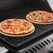Napoleon 10 Inch Personal Sized Pizza Stone Set Set Of 2 70000 Bbqguys Grilled Pizza Stone Pizza Stone Grilling Recipes