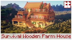 So that you don't end up firing a rope bridge straight into a tree. Youtube Video Statistics For Minecraft Tutorial How To Build Survival Wooden Farm House Easy Build Tutorial 4k Utra Hd Noxinfluencer