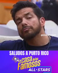 Paulo Quevedo le manda Saludo a Puerto Rico y agradece su apoyo en la casa  de los famosos all stars