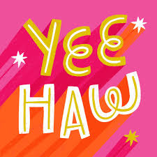 Yee Haw Hand Letters Handlettered Typography Illustrated Type Lettering Lettering Design Typography