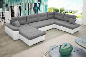 Sofa Verona Wohnlandschaft Mit Ottomane Rechts Bezugsfarbe Braun