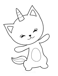 Katerina kitty cat coloring page. 61 Cat Coloring Pages For Kids Adults Free Printables