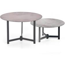 / teak coffee table m. Designer Round Coffee Table For Waiting Rooms In A Modern Style