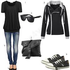 Schwarzes Outfit Mit G Star Raw Jeans W0525 Outfit Frauenmode Und G Star Raw Jeans