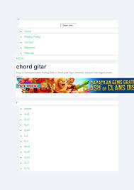 Chord Lagu Banyuwangi