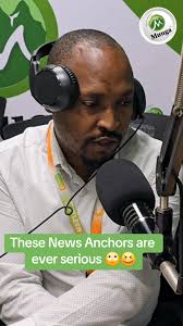 Our ever serious News Anchor 🤫🤫