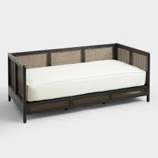 Rattan Cane Solok Daybed By World Market Wooden Bedroom Furniture Furniture Daybed