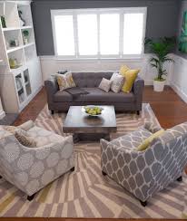 Grey Livingroom Love The Mismatched Chairs Living Room Grey Home Decor Contemporary Living Room