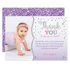 1st Birthday Thank You Gift Ideas Twinkle Twinkle Little Star Thank You Card Zazzle Com Twinkle Twinkle Little Star Birthday Thank You Cards Thank You Cards