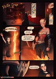 ✅️ Porn comic Hella Trap. Chapter 1. InCase. Sex comic brunette knelt in |  Porn comics in English for adults only | sexkomix2.com