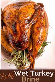 Easy Turkey Brine Turkey Recipes Thanksgiving Turkey Brine Recipes Turkey Brine