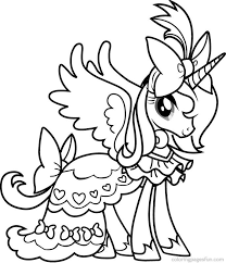 My Little Pony Coloring Page My Little Pony Coloring Horse Coloring Pages Unicorn Coloring Pages
