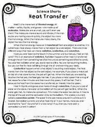 This Easy To Read Science Passage Is All About Heat Transfer It Comes Wit Reading Comprehension Reading Comprehension Passages Reading Comprehension Questions