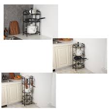 Alibaba.com brings you the best quality dark grey kitchen sinks that are perfectly suited for all kinds of uses such as domestic and commercial on exciting deals the dark grey kitchen sinks on the site are spacious and made of distinct quality materials such as stainless steel, marble, granite and many more. Pan Stand Pot Rack Holder Carbon Steel Cover Storage Shelf Kitchen Tool Ebay