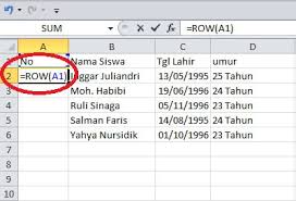 Dimana proton dan neutron merupakan partikel penyusun atom dan disebut dengan nukleon. Cara Membuat Nomor Urut Di Excel Dengan Rumus Empatdio