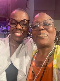 Class of 1984 McKinley Tech Marching Band Bell players two of the Greatest  Minister Rita Moore of the Pilgrim Rest Baptist Church & myself Snspbc&  House of Praise Church my gifts of